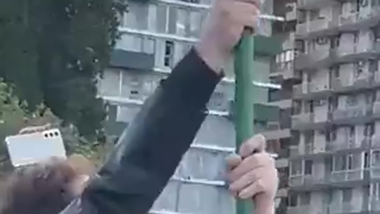 Argentina conservative presidential candidate javier Milei waves Israel flag today