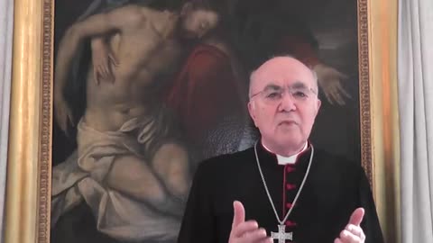 MONSIGNOR VIGANÒ a sostegno di tutte le manifestazioni e a tutti i manifestanti