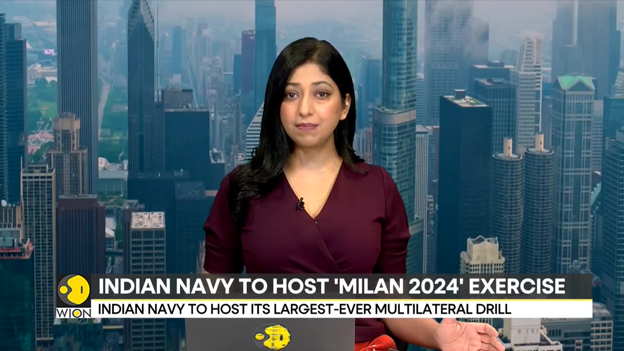 India Sets the Stage for 'Milan 2024' Exercise, Marking its Largest-Ever Multilateral Naval Drill