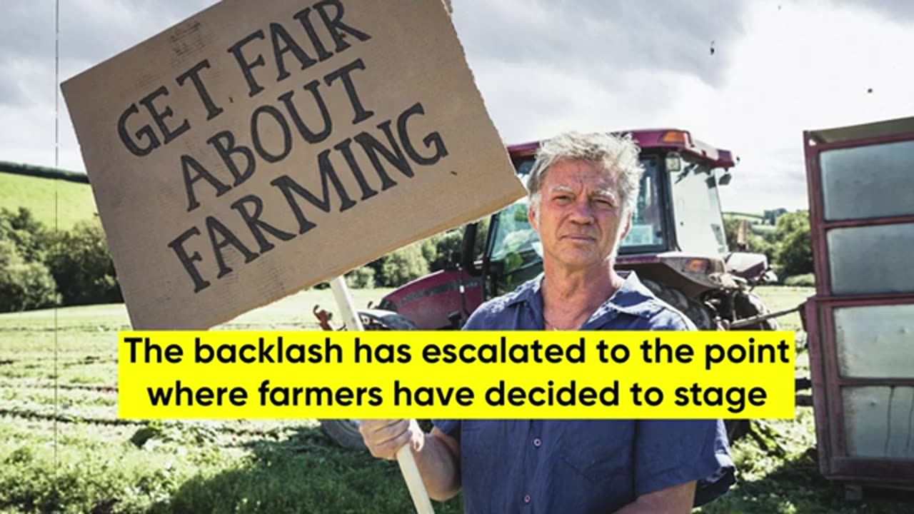 Faces DISASTER as Farmers Nationwide PROTEST Across the UK #KeirStarmer