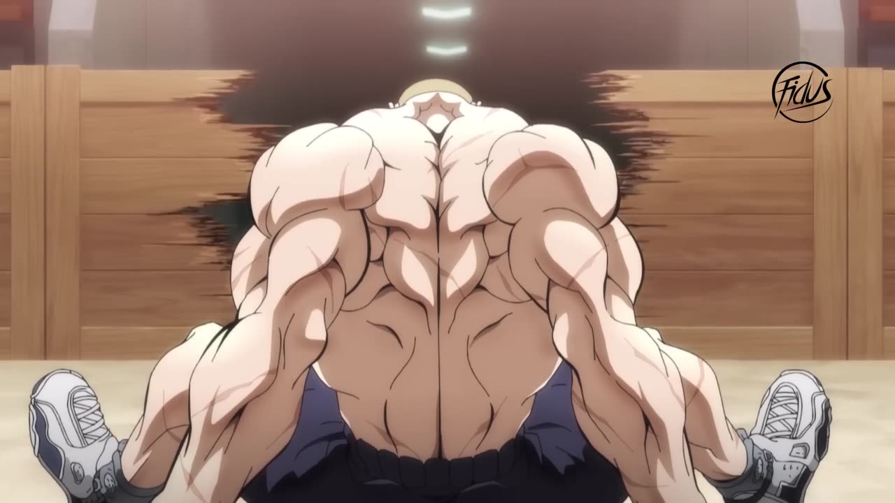 Baki hanma vs youchiro hamna/best video ever/anime lovers