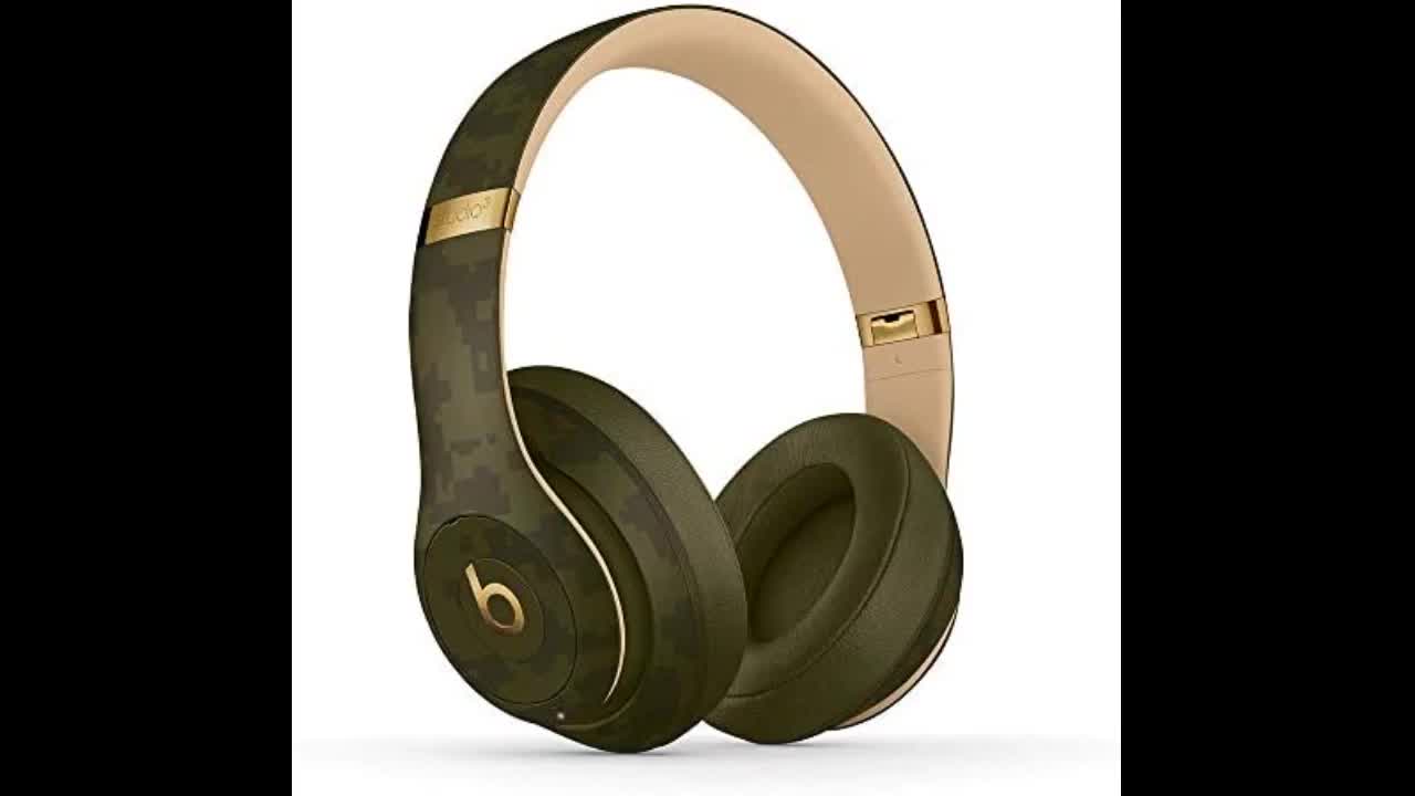 Review: Beats By Dr. Dre Beats Studio3 Wireless Over-Ear Headphones 2020 - Forest Green (Renewe...