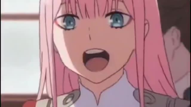 Lovely heroine in the animation "darling in the franxx"