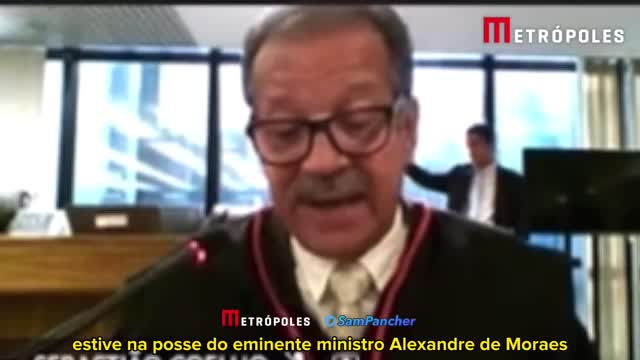 Desembargador anuncia aposentaria ao vivo e acusa Alexandre de Moraes de "declarar guerra ao país"