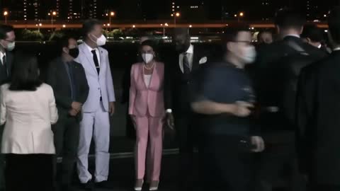 Pelosi's Plane Lands in Taiwan Despite China Warning