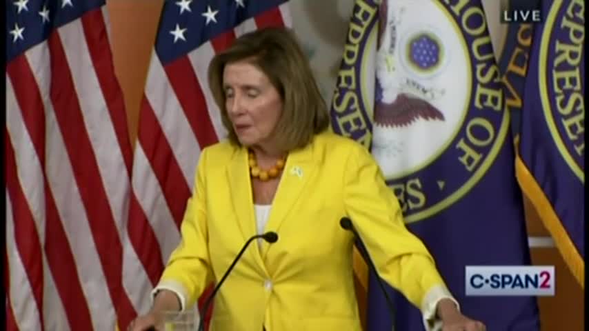 Reporter To Pelosi: Was Trump A Crook?!
