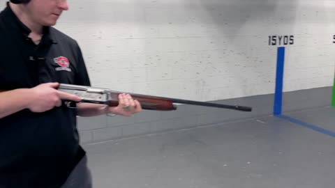 Russell takes some shots with a Browning A5 shotgun in episode 8 of This Old Gun.