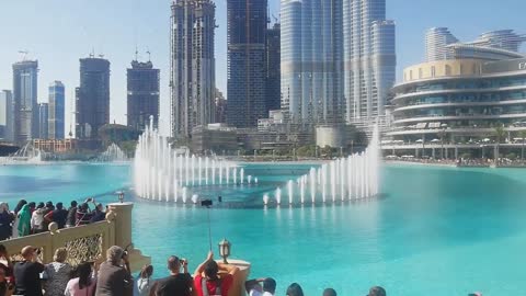 Burj Khalifa fountain