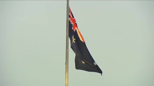 Flag Lowering Ceremony Commemorating the Life of Her Majesty Queen Elizabeth II