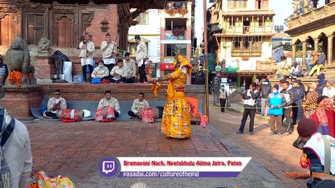 Bramayani Nach, Nyatabhulu Ajima Jatra, 12 Barsa Jatra, Patan, Lalitipur, 2080, Day 2