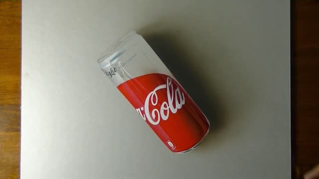 Draw The Shadow Of A Can Bottle