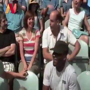 That nice they won, but that wasn't his wife lol..