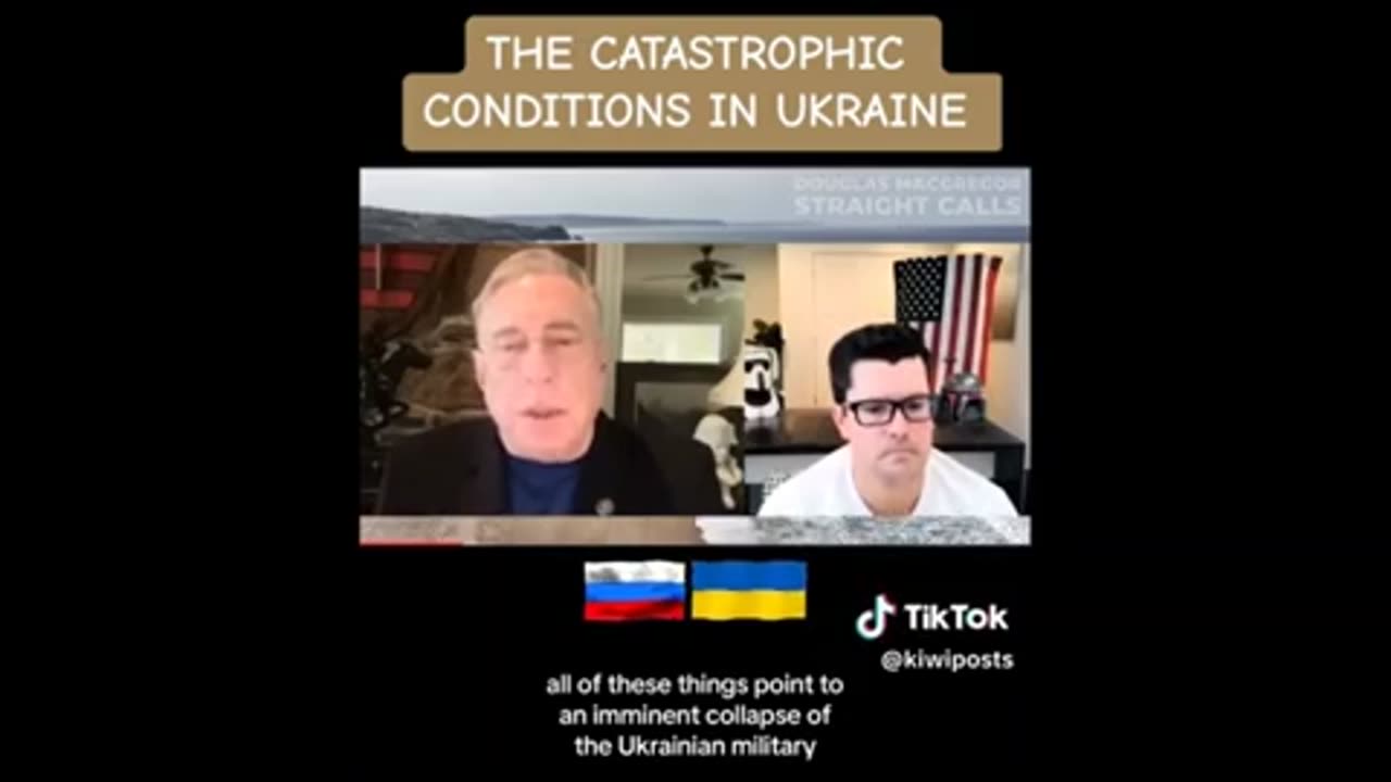 Colonel Macgregor on Ukraine dead/wounded ..