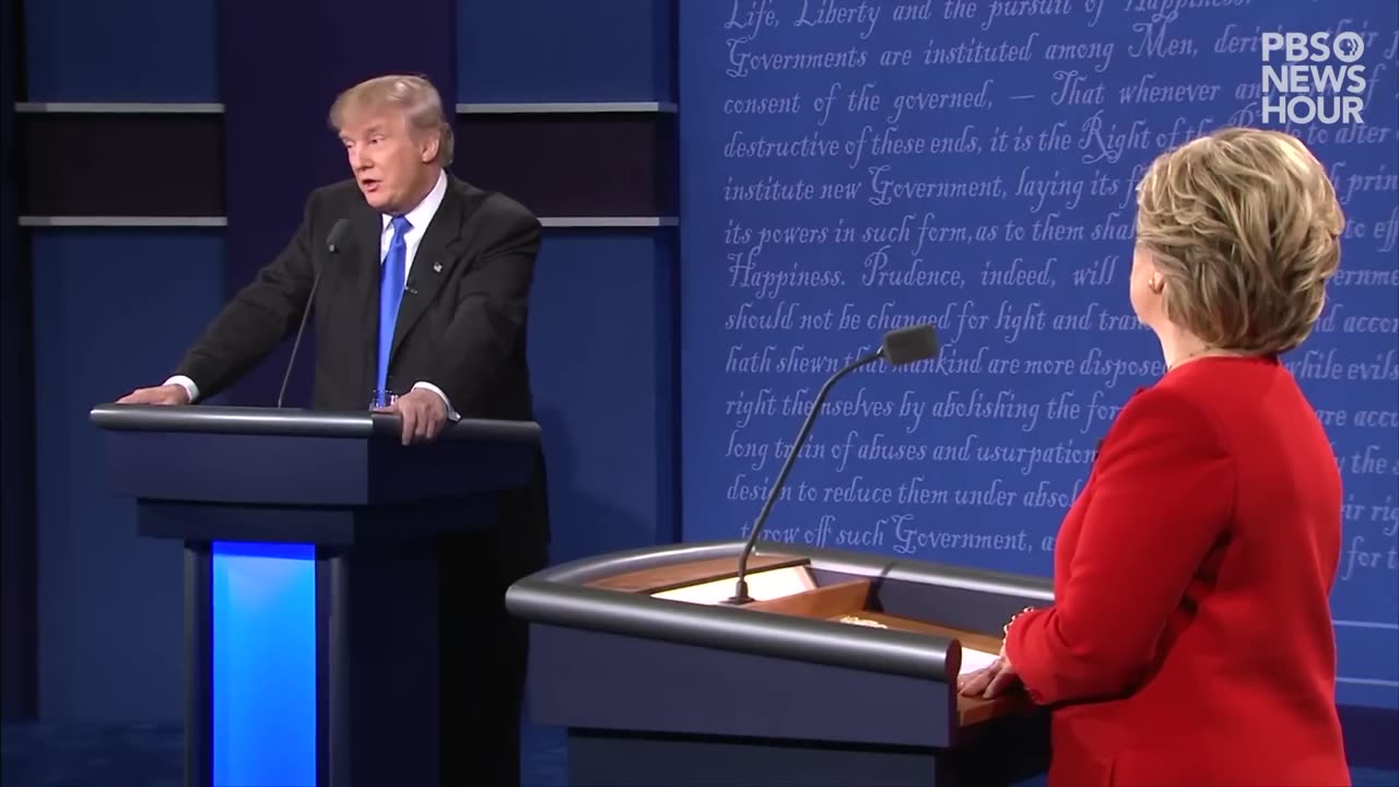 Full video: Trump-Clinton first presidential debate