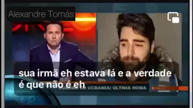 Verdadeiro testemunho de um jornalista espanhol que se encontra na Ucrânia