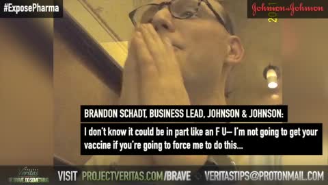 PROJECT VERITAS PART 3 : JOHNSON AND JOHNSON
