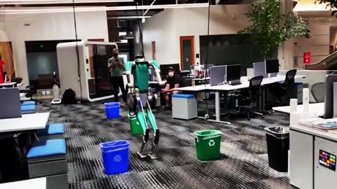 Digit Dodges the Recycling: Indoor Full Stack Autonomy