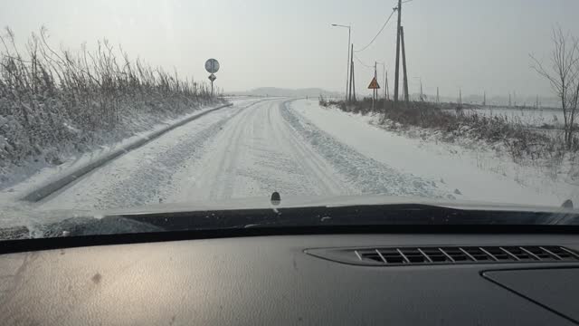 snowstorm due to heavy snow in korea