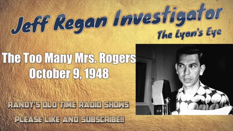 48-10-09 Jeff Regan (14) Too Many Mrs. Rogers