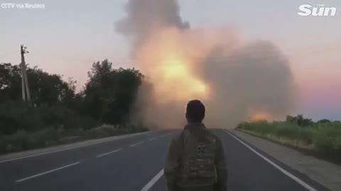 Ukrainian forces launch attacks using U.S. HIMARS against Russia