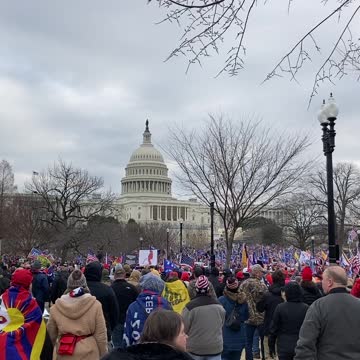 On the other side of the Capitol building January 6th where the actual patriots were!