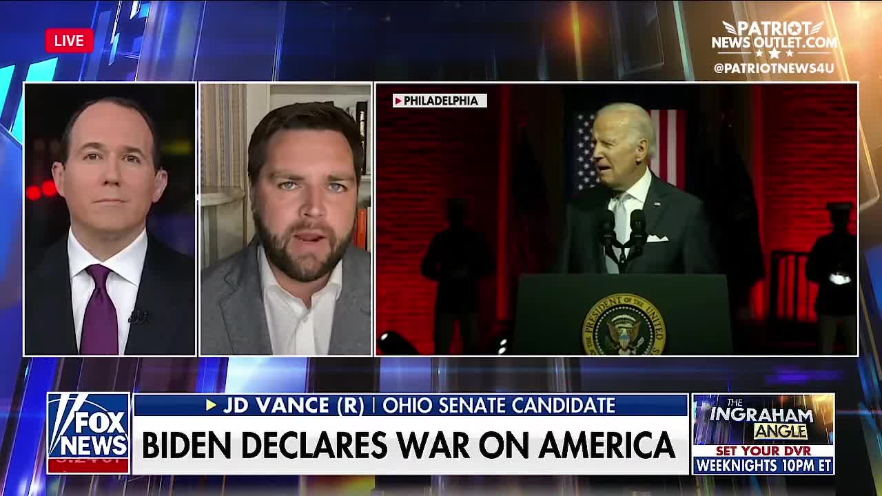Raymond Arroyo, JD Vance, Jim Jordan and Monica Crowley Respond to Divisive Biden "Enemies" Address
