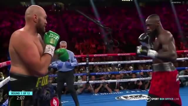 Tyson fury versus Dante Wilder 3 highlights.