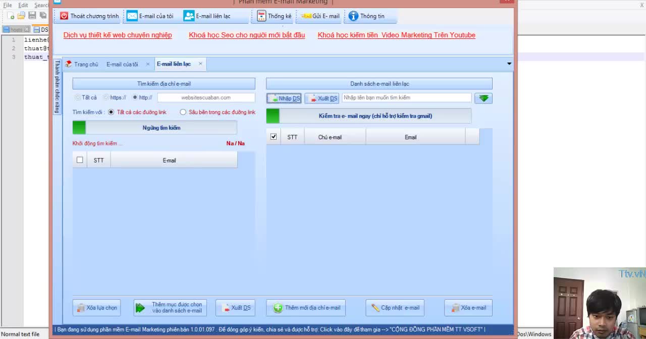 Tutorial manual professional email marketing software free
