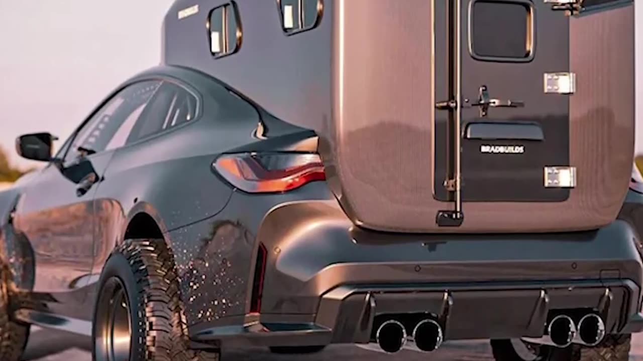 Explore the Mighty M-Four: An Epic Adventure with a Monster Truck Camper