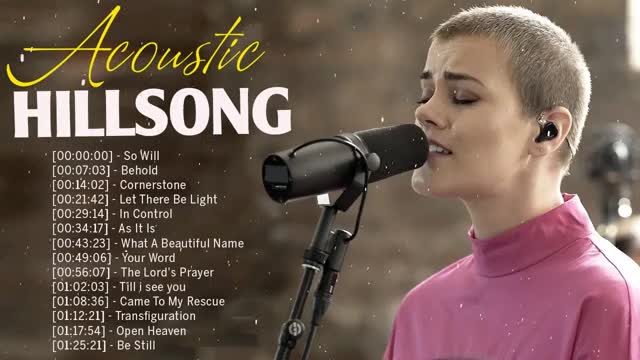 Acoustic Hillsong Worship Praise Songs 🙏