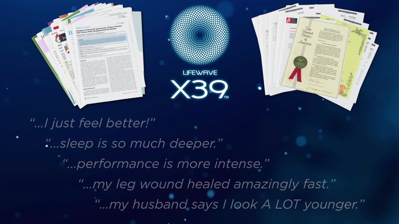 Big Pharma can't do what safe, non-invasive, affordable X39® can do.