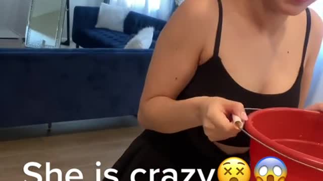 She is crazy