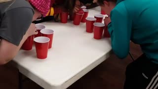 Balloon Cup Stacking