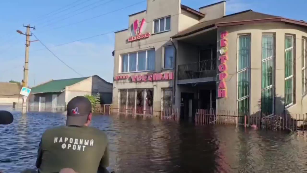 Aftervthe dam terror attack - Kherson region today 11.06.23