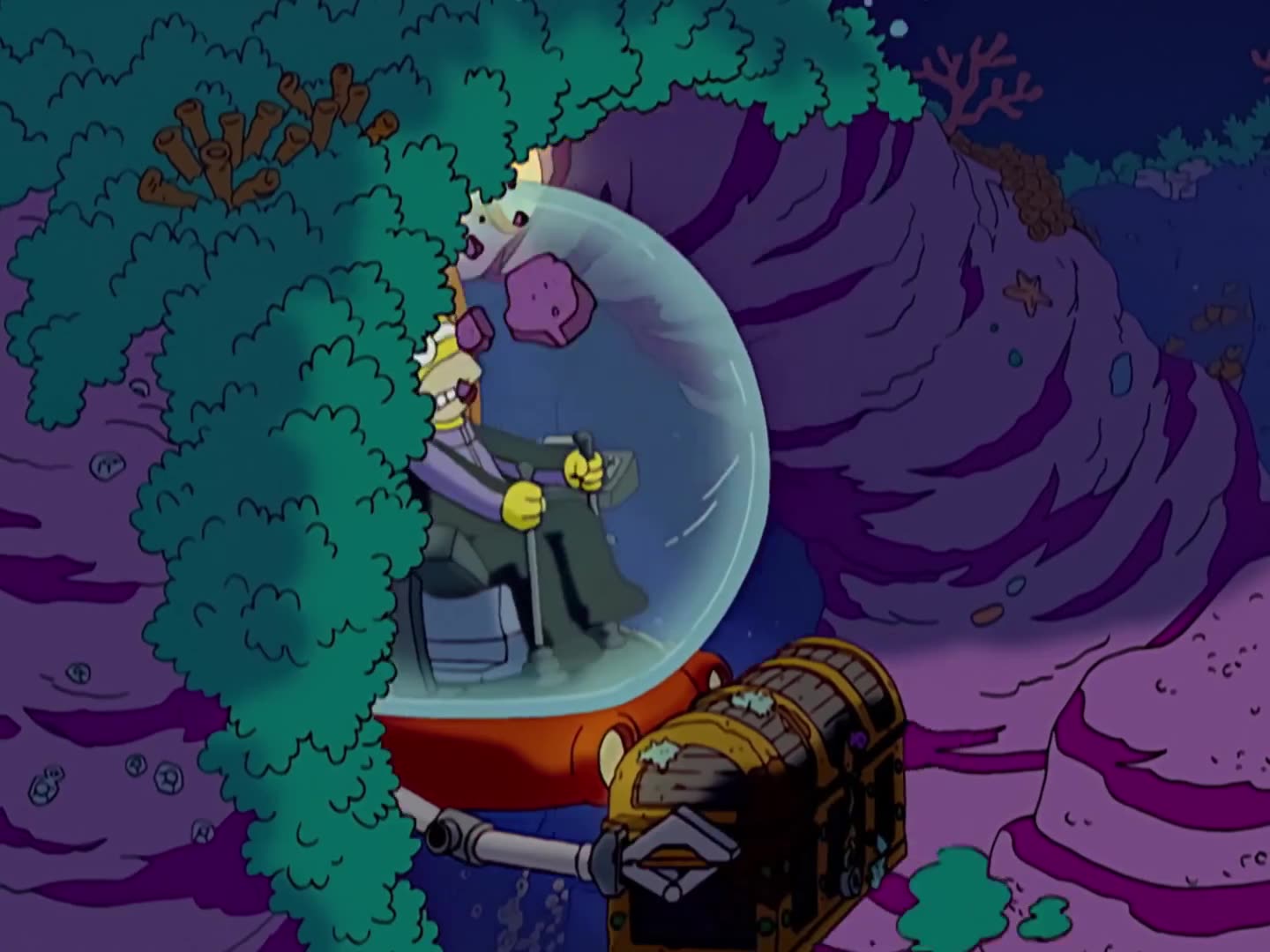 Simpsons Rumble Os Simpsons e o Submarino