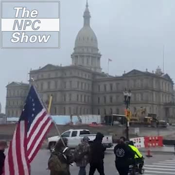 2nd Ammendment March In Lansing Michigan 🟠⚪🟣The NPC Show