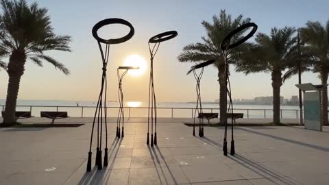 Qatar turns into an art gallery ahead of World Cup