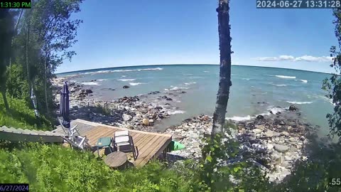 2024 06 27 lake huron timelapse