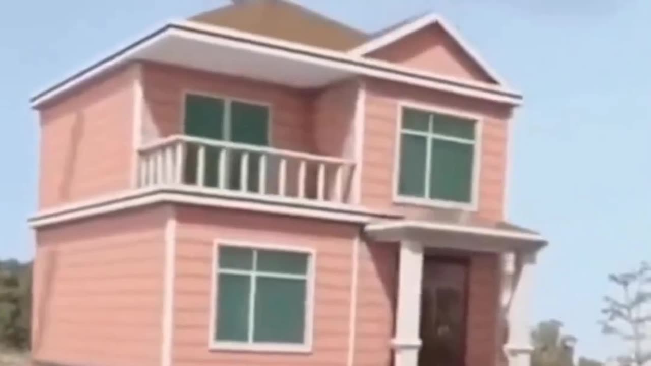 Funny flying car video