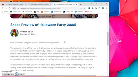 CLUB PENGUIN LEGACY EP 3 HALLOWEEN SNREAK PEAK