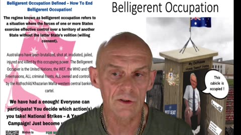 Belligerent Occupation of Australia