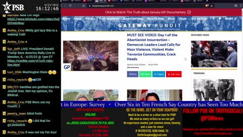 2022-06-25 15:00 EDT - Modern Day America: with LC Mac & Snover