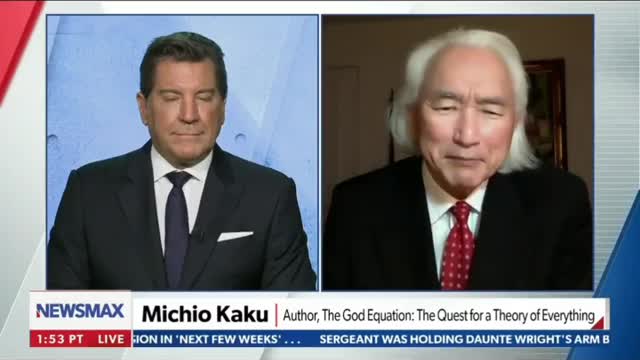 Some very interesting new and noteworthy comments from Michio Kaku on UFOs - 12/11/21 Newsmax