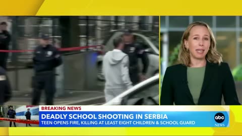 At least 9 dead after teen opens fire in Serbian school l GMA