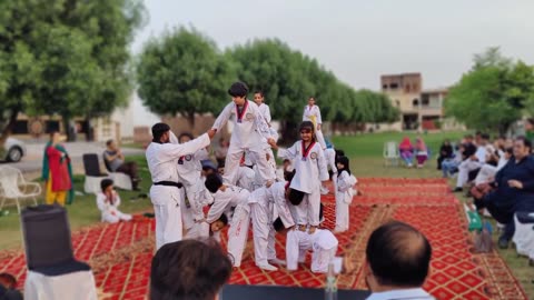 TAEKWONDO DEMONSTRATION GYMNASTICS