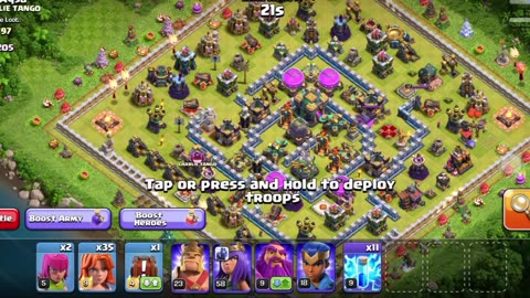 Coc raid video