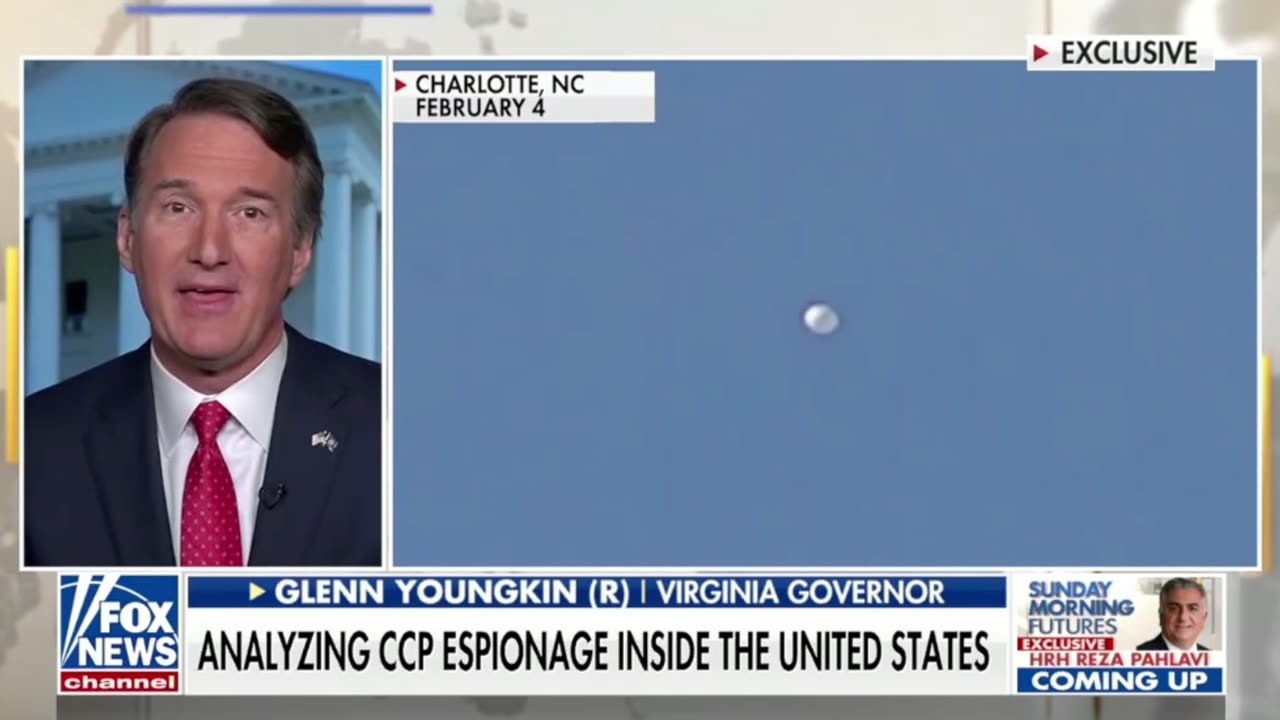 Glenn Youngkin: "We have to recognize that the ultimate objective of the Chinese ... is world domination at the expense of the United States."