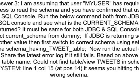HANA Could not find tableview