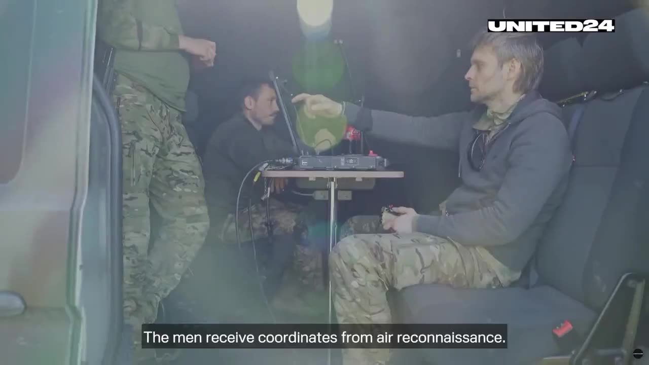 Ukrainians Firing Massive Ceaser 155mm Gun