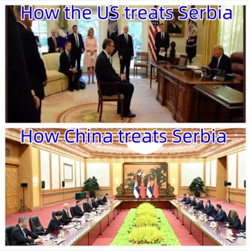 How do #superpowers treat small nations. This is a comparison between #China and the #USA